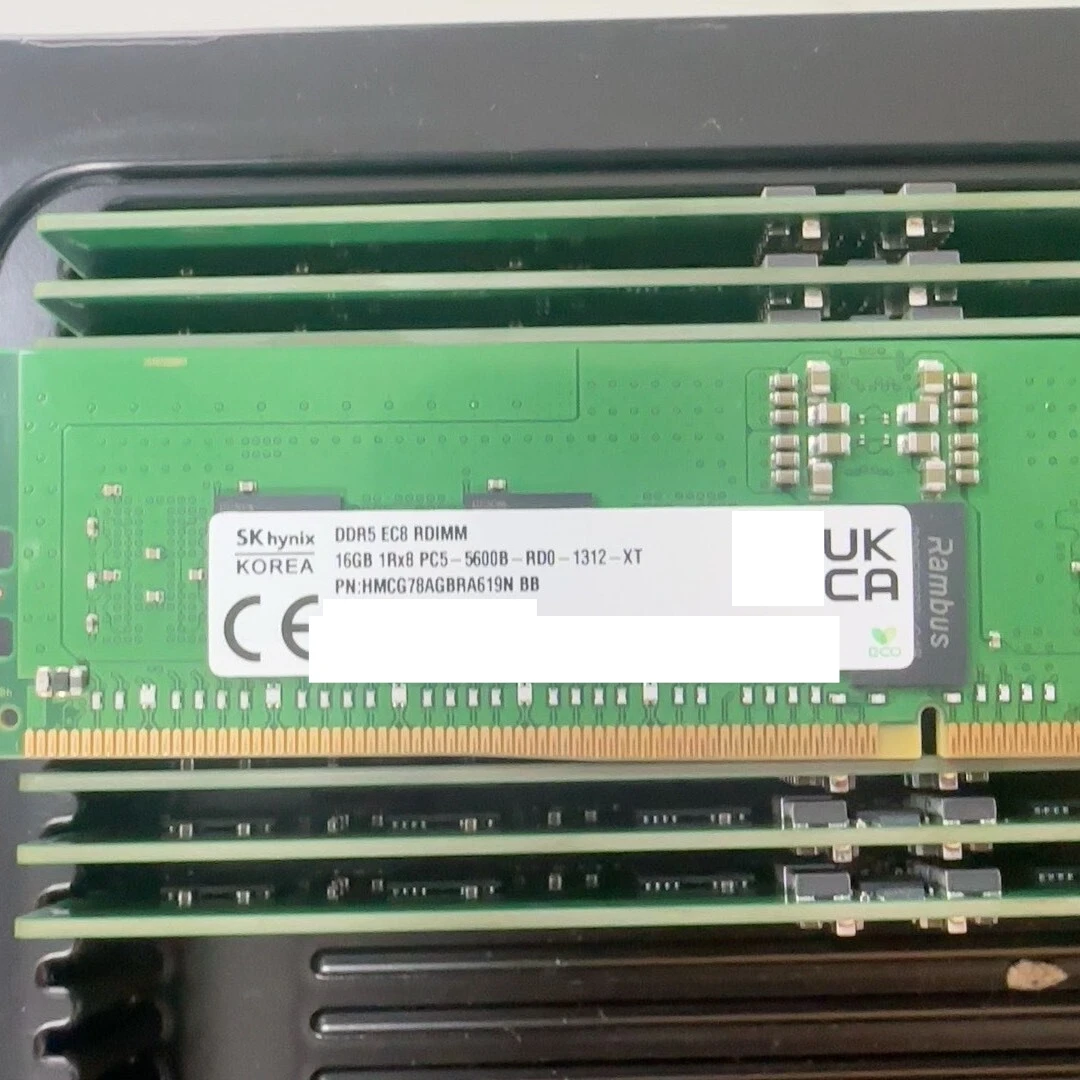 DDR5 RDIMM 16GB 4800 MT/s server memory real product photo