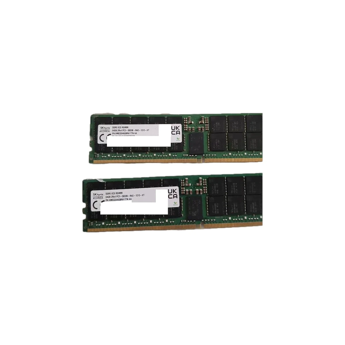 DDR5 RDIMM 96GB 5600 MT/s server memory real product photo