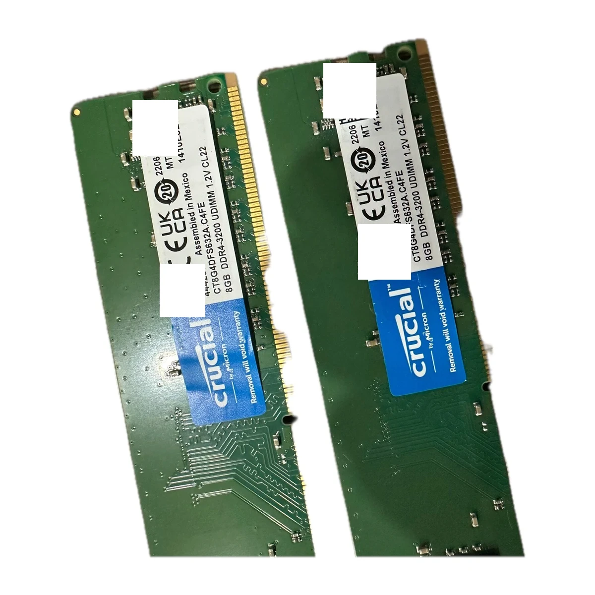 DDR4 UDIMM 8GB 3200 MT/s server memory real product photo