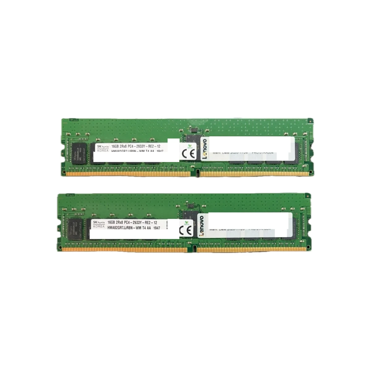 DDR4 RDIMM 16GB 2933 MT/s server memory real product photo