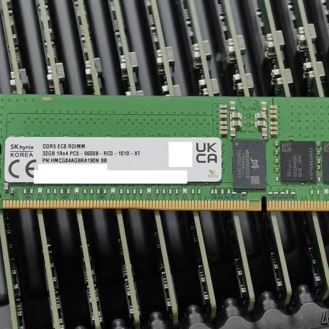 DDR5 RDIMM 64GB 5600 MT/s server memory real product photo