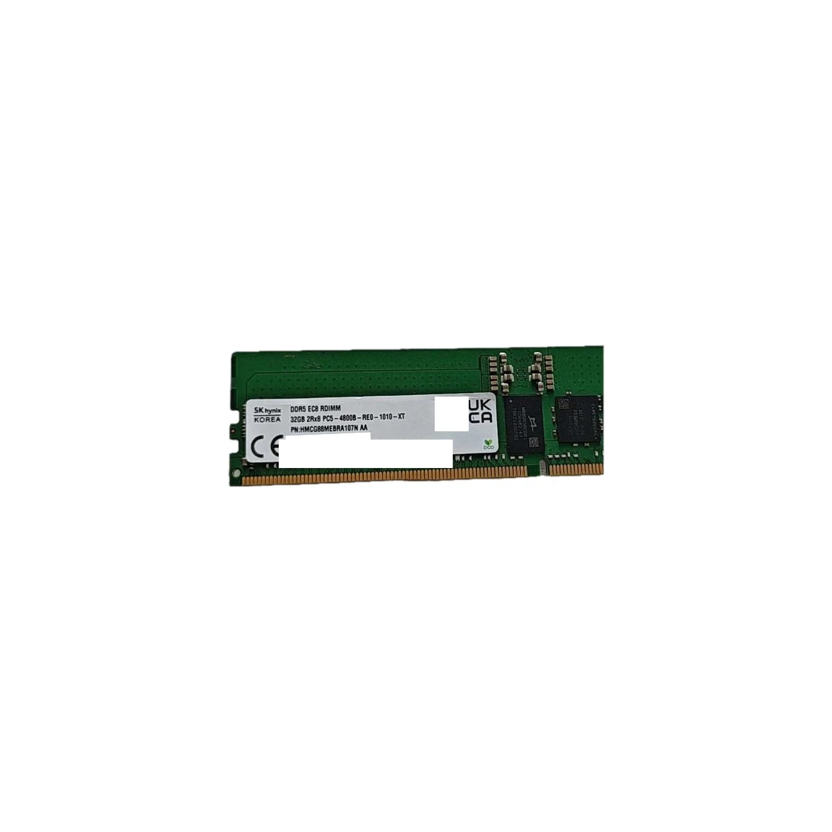 DDR5 RDIMM 32GB 4800 MT/s server memory real product photo